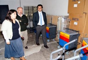 El Gobierno Municipal recibi un importante equipamiento para las unidades sanitarias